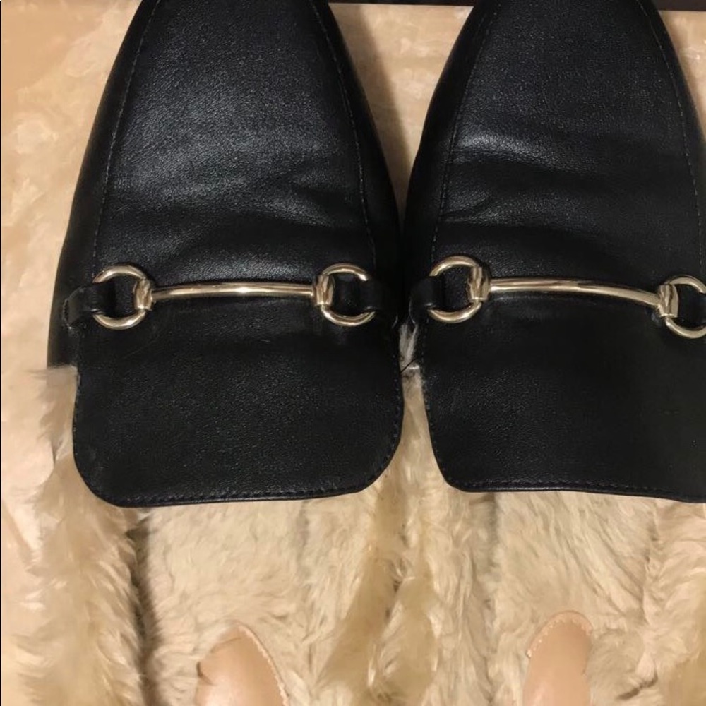 Faux Fur Mules